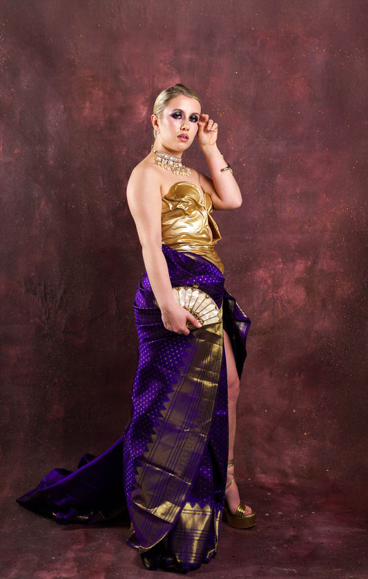 Harpers Bazaar Purple