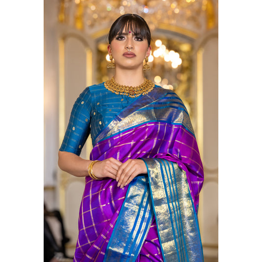 Paris Fashion Show - bluish puple