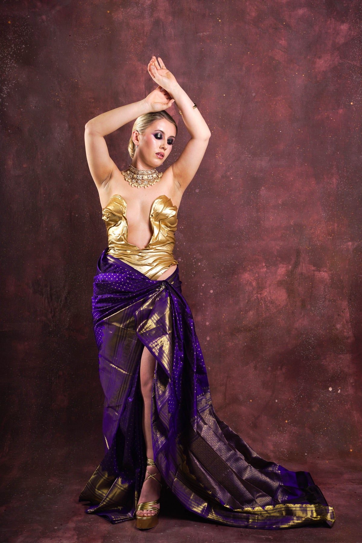 Harpers Bazaar Purple