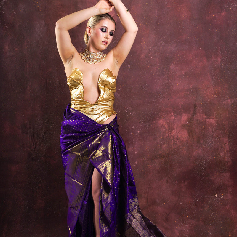 Harpers Bazaar Purple