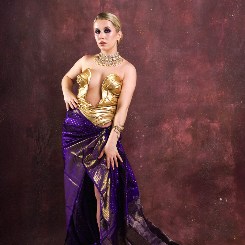 Harpers Bazaar Purple