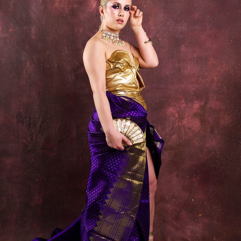 Harpers Bazaar Purple