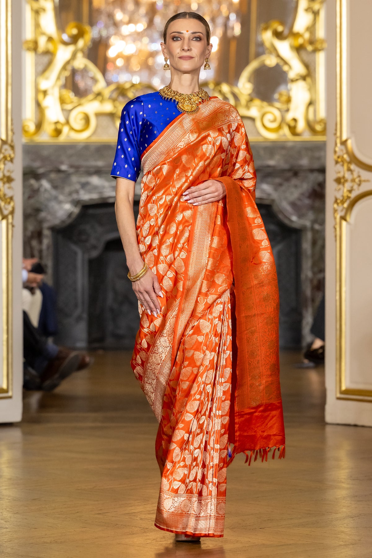 Paris Fashion Show - orange