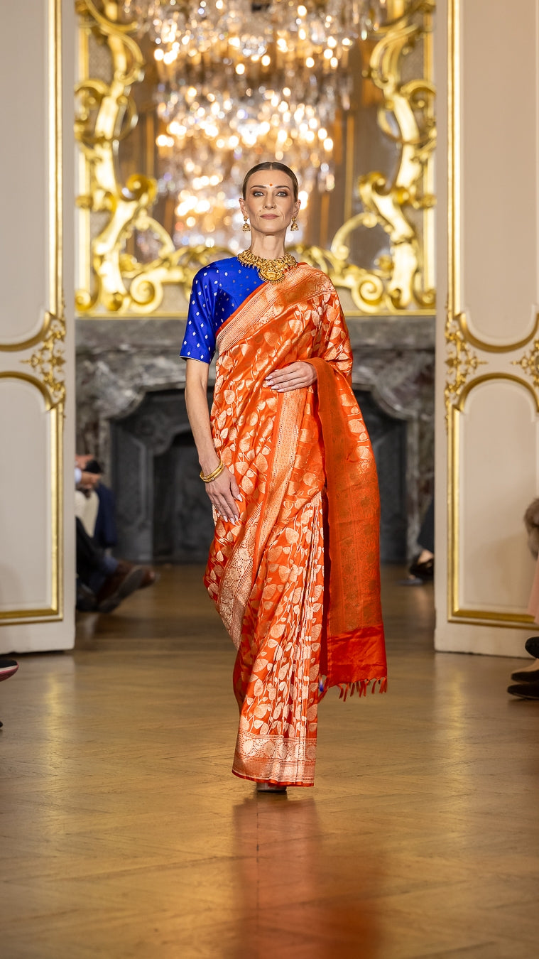 Paris Fashion Show - orange