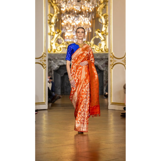 Paris Fashion Show - orange