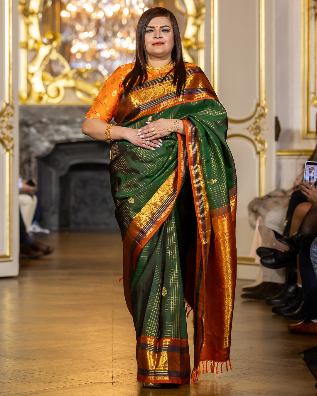 Paris Fashion Show - green yellow