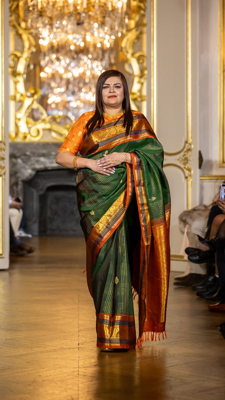 Paris Fashion Show - green yellow