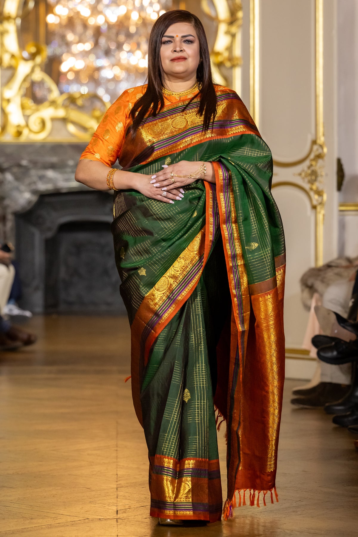 Paris Fashion Show - green yellow