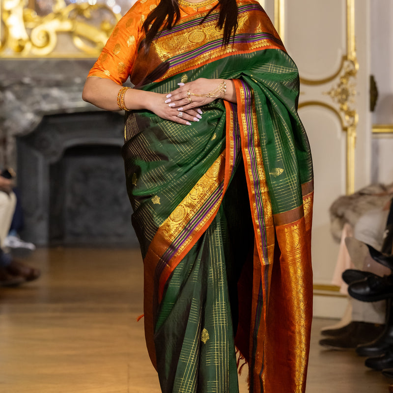 Paris Fashion Show - green yellow